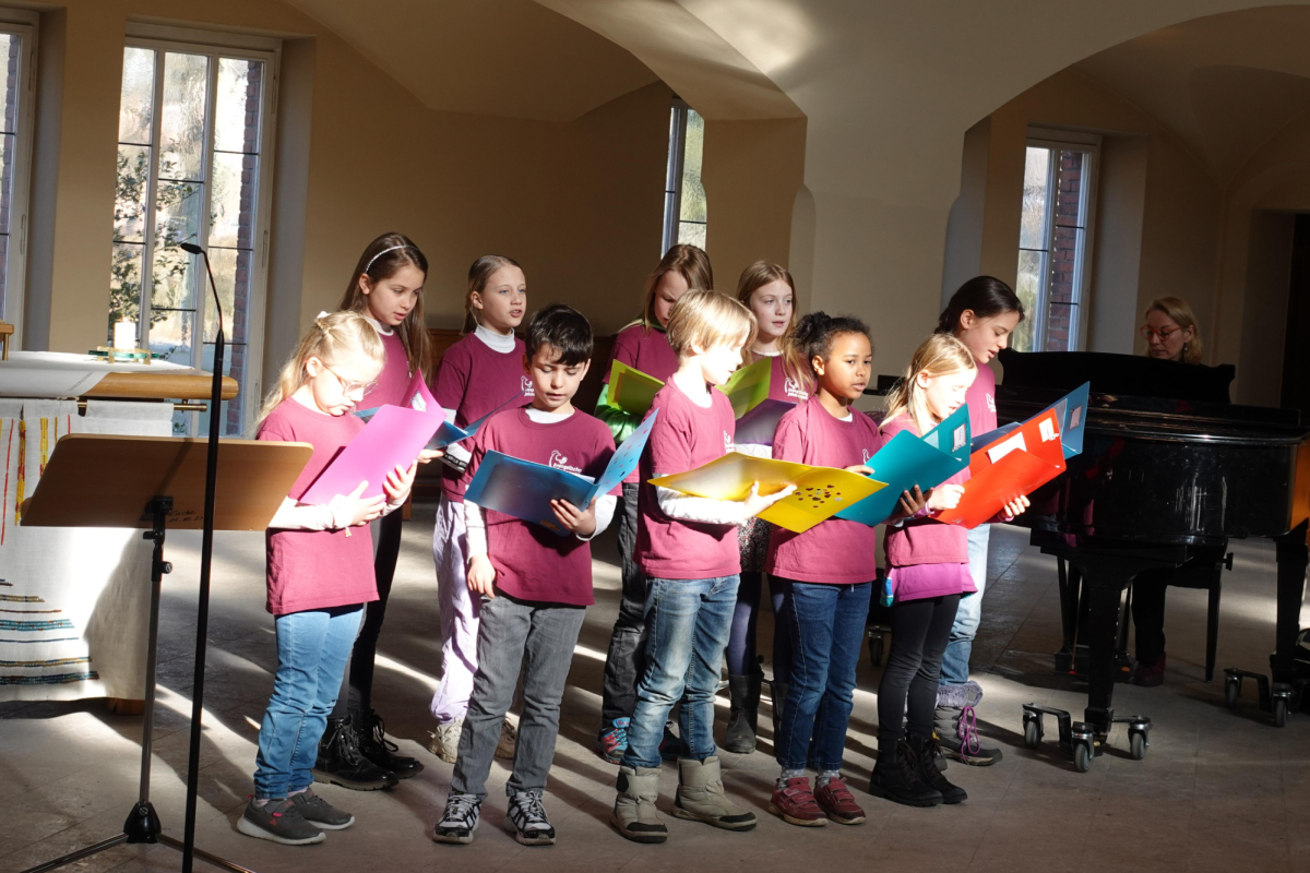 Kinderchor im Familiengottesdienst