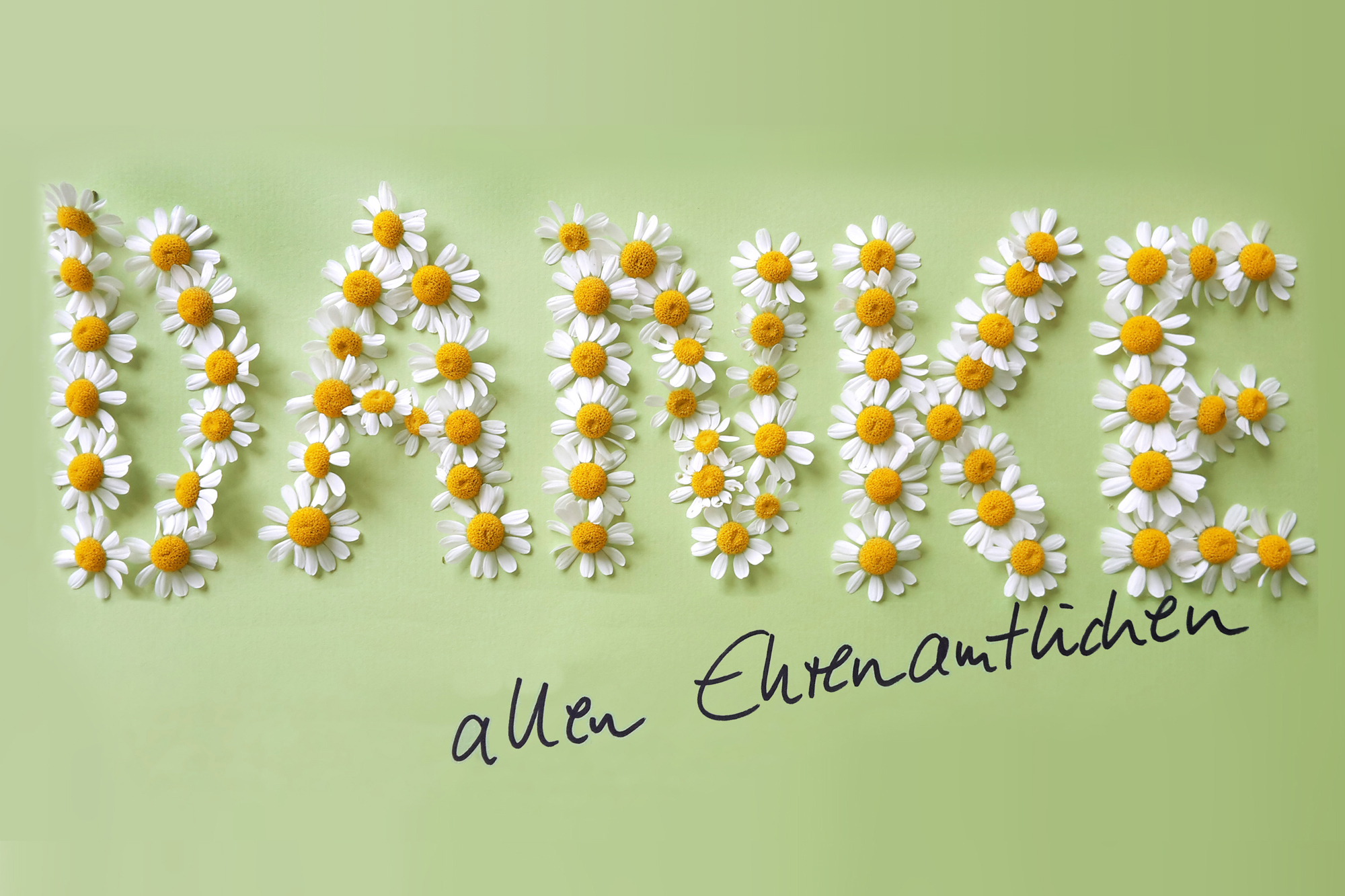 Danke allen Ehrenamtlichen