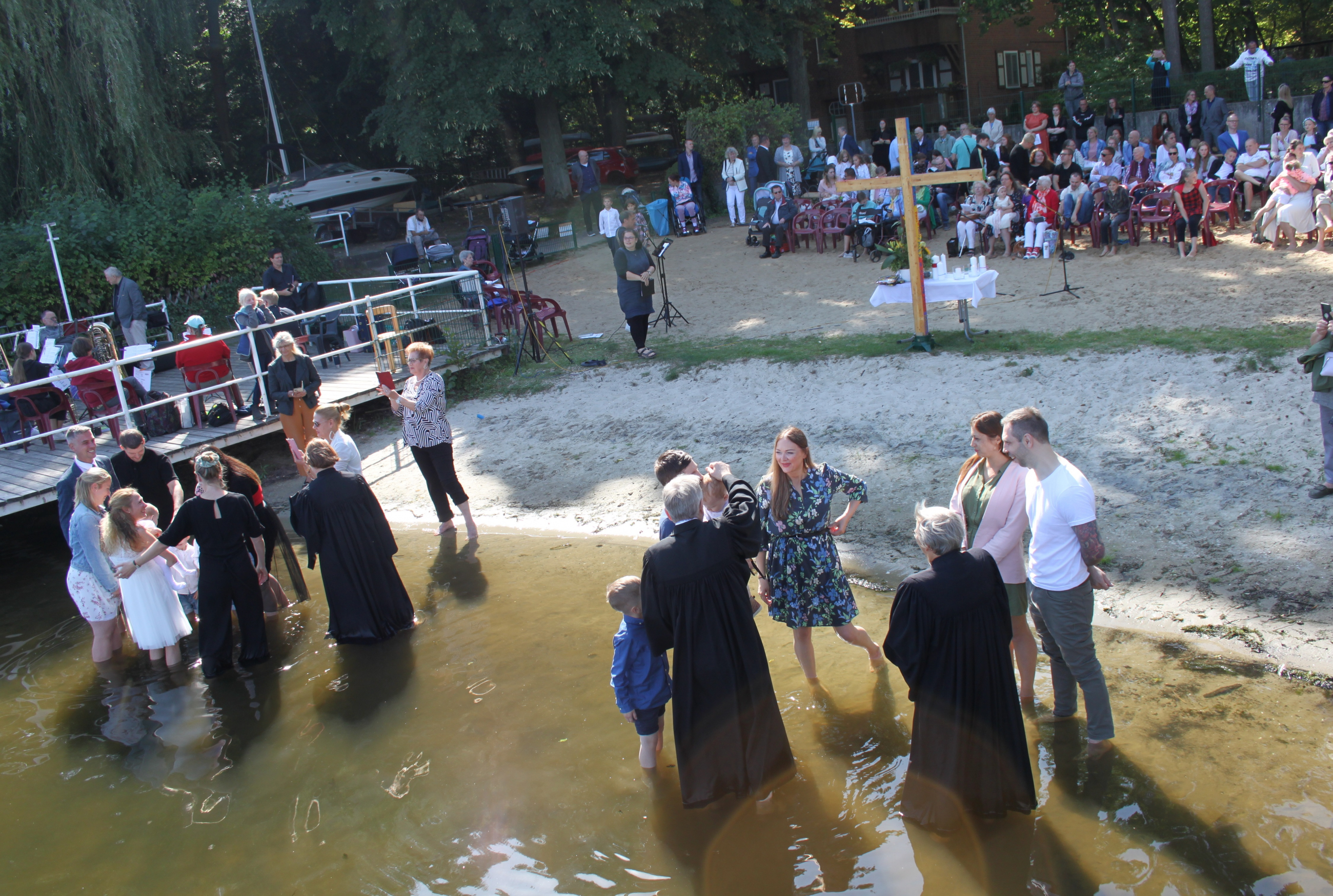 Taufe in der Havel